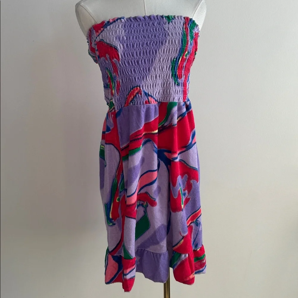 juicy couture beach dress Halter Mini This ribbed cami dress features slim straps and a rhinestone Juicy logo across the front for a signature statement Juicy couture towel beach dress